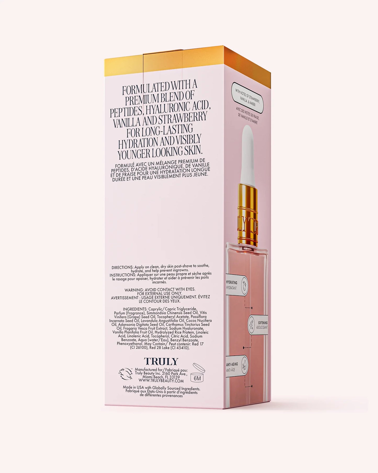 TRULY BEAUTY, Soft Serve After Shave Oil Healing After Shave Treatment