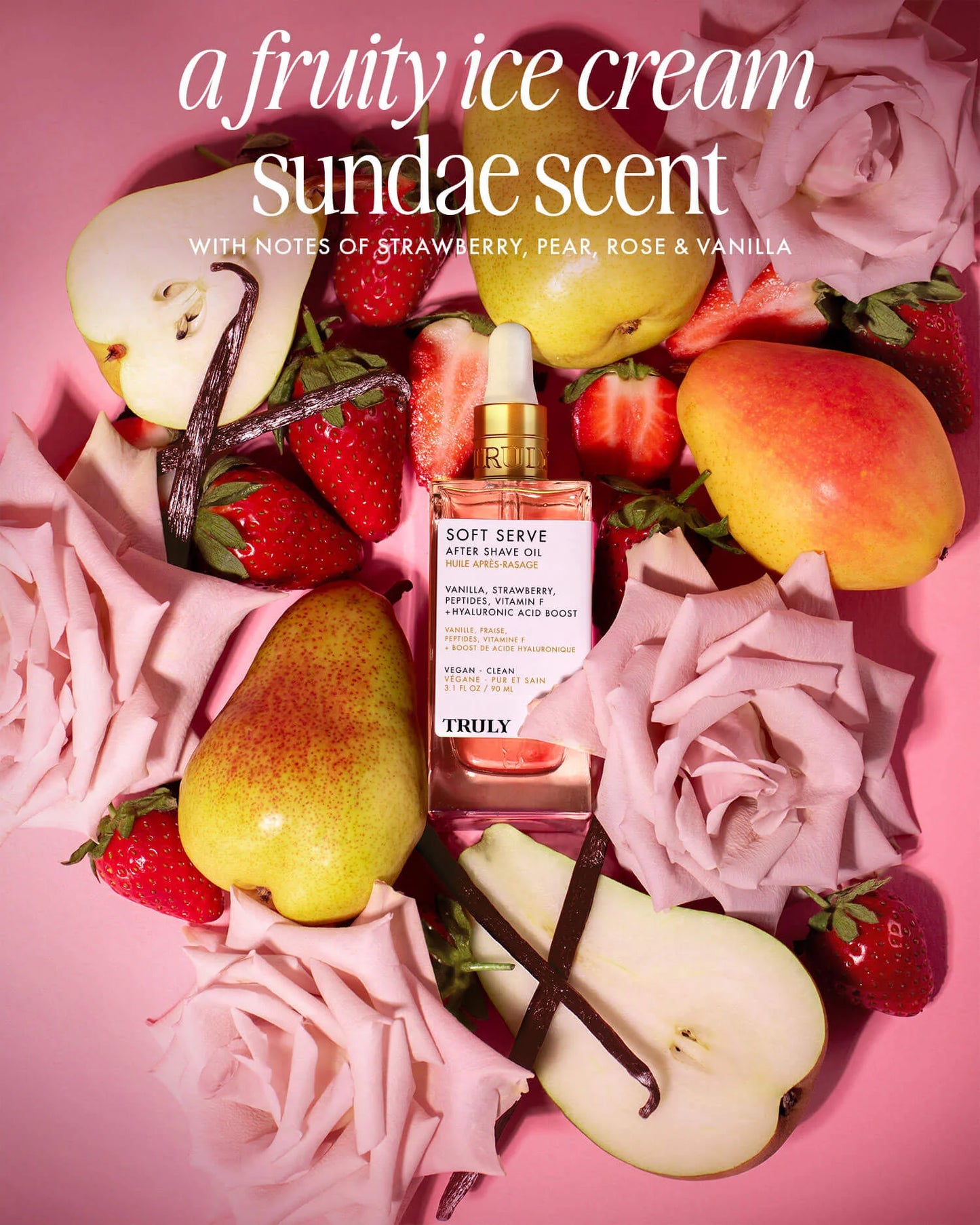 TRULY BEAUTY, Soft Serve After Shave Oil Healing After Shave Treatment