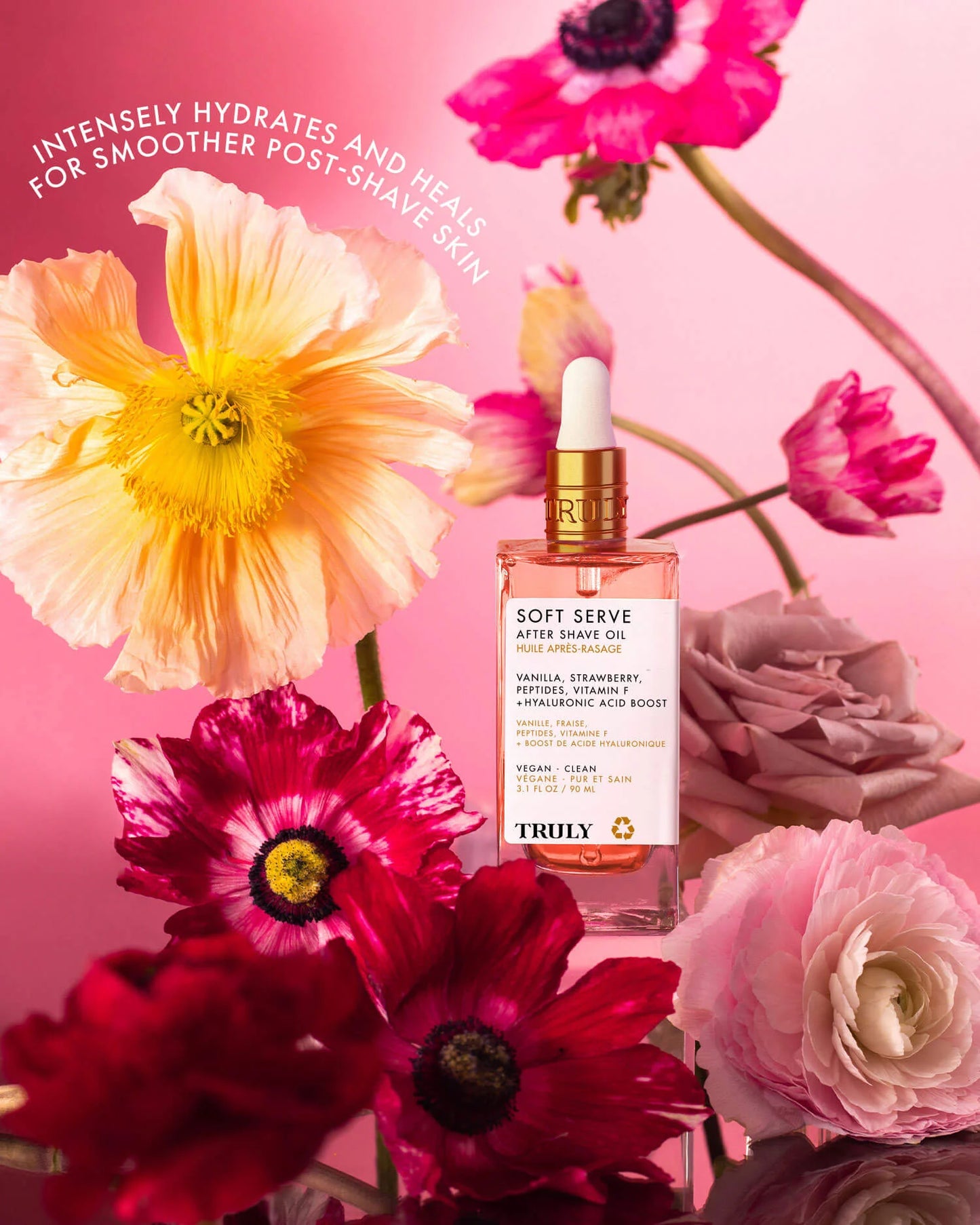 TRULY BEAUTY, Soft Serve After Shave Oil Healing After Shave Treatment