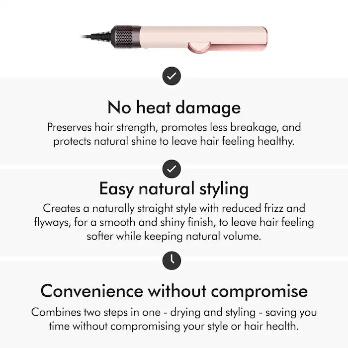 Dyson Limited Edition Airstrait Wet-to-Dry Straightener in Jasper Plum