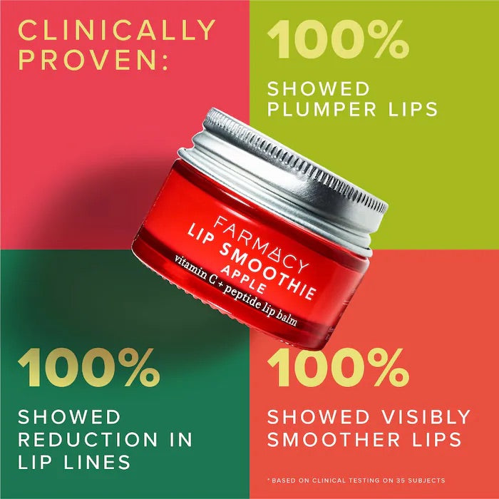 Farmacy Apple Lip Smoothie Vitamin C + Peptide Lip Balm