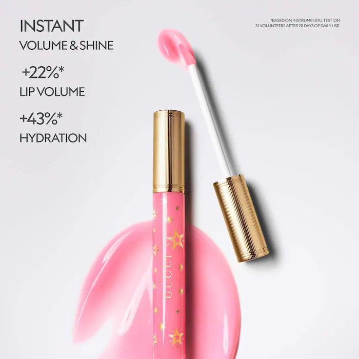 Gucci, Gloss à Lévres Hydrating Plumping Lip Gloss