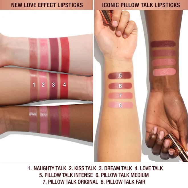 CHARLOTTE TILBURY, PILLOW TALK LOVE EFFECT LIPSTICK
