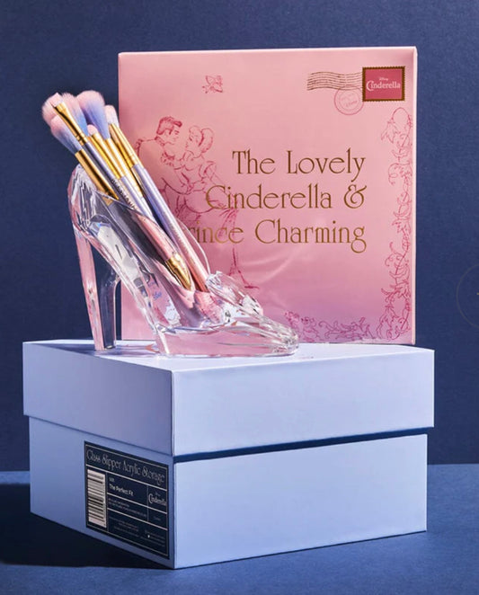 SPECTRUM, Cinderella Midnight Dreamer Brush Set & Glass Slipper Bundle
