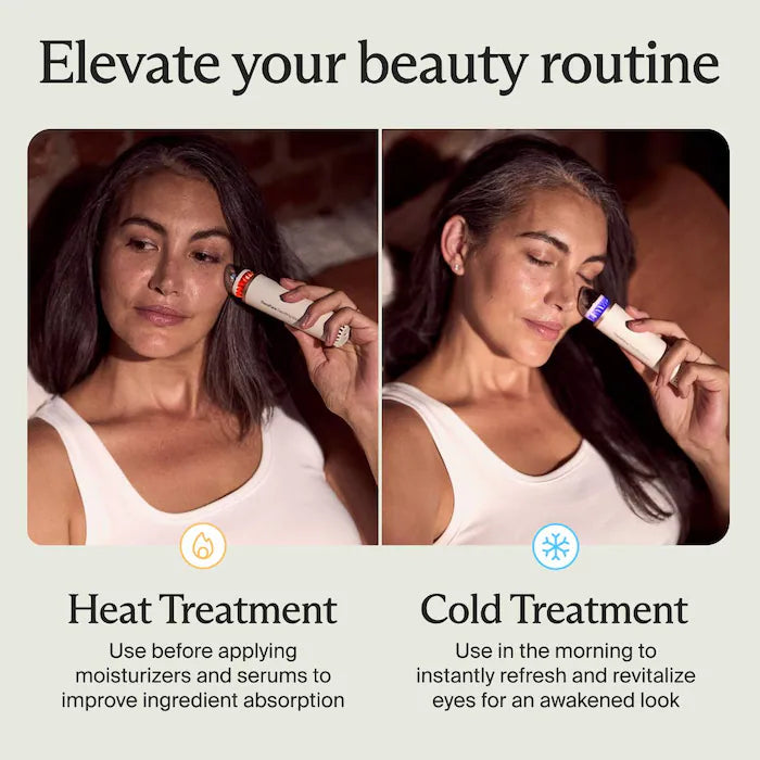 Therabody TheraFace Depuffing Wand for Under Eye Bags & Dark Circles