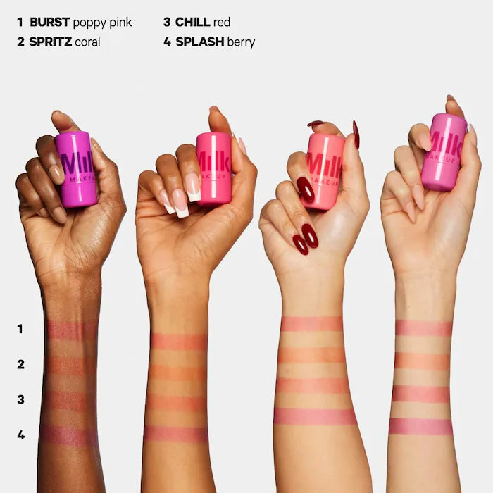 MILK MAKEUP, Cooling Water Jelly Tint Lip + Cheek Blush Stain