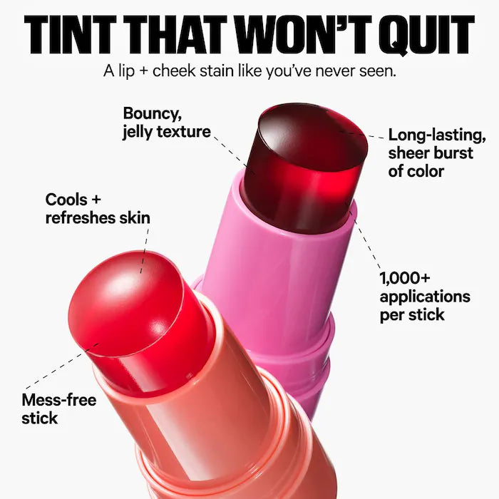 MILK MAKEUP, Cooling Water Jelly Tint Lip + Cheek Blush Stain