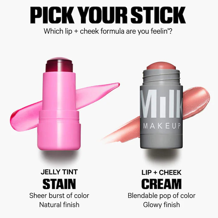 MILK MAKEUP, Cooling Water Jelly Tint Lip + Cheek Blush Stain