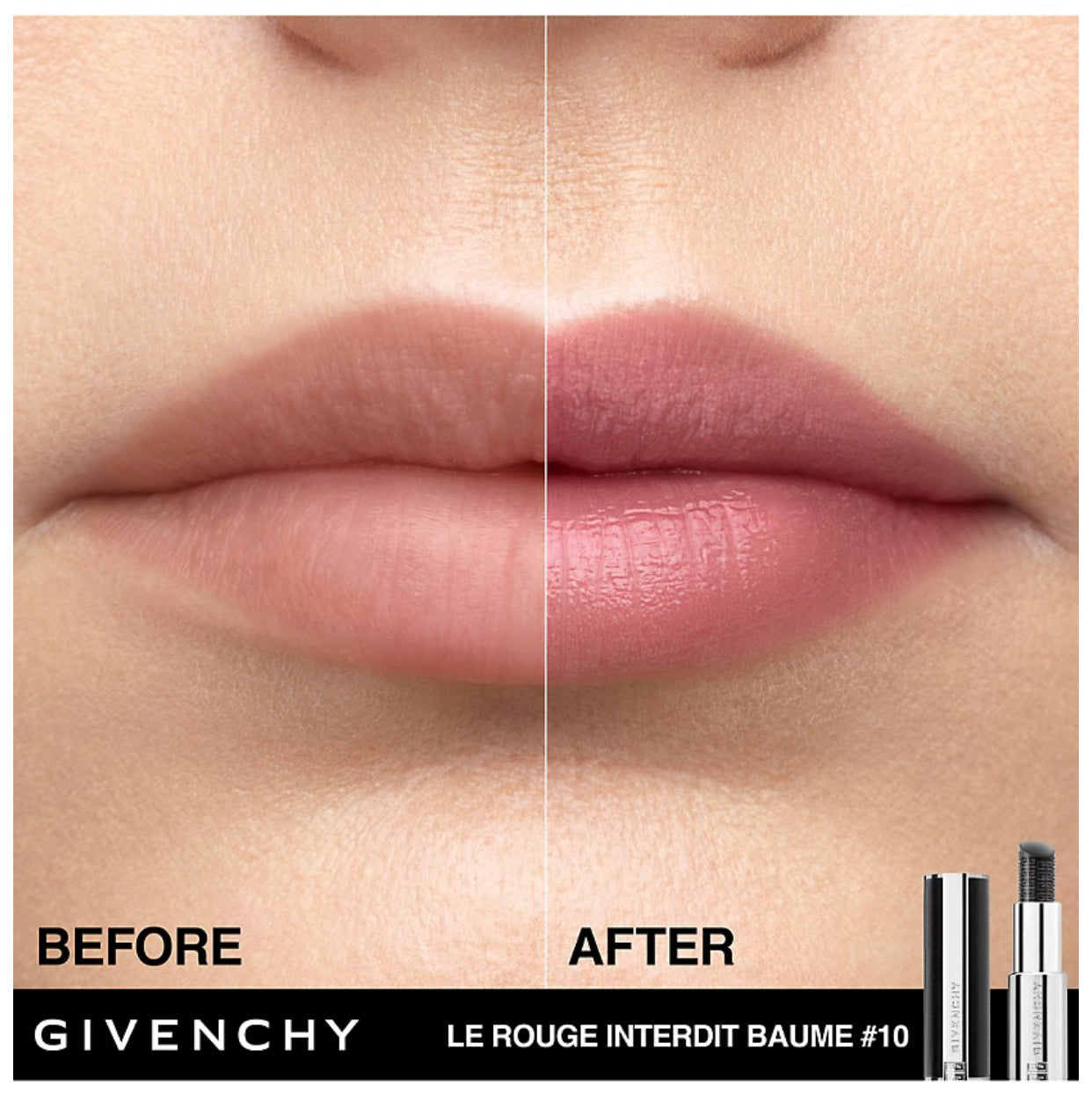 Givenchy, Le Rouge Interdit 24H Hydrating Lip Balm