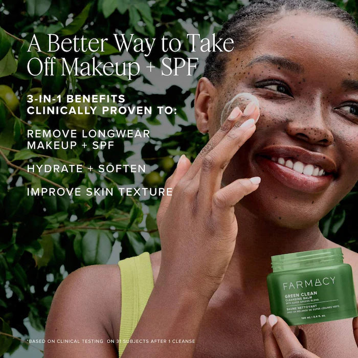 Farmacy, Green Clean Makeup Removing Cleansing Balm,