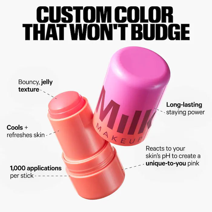 MILK MAKEUP, Cooling Water Jelly Tint Lip + Cheek Blush Stain