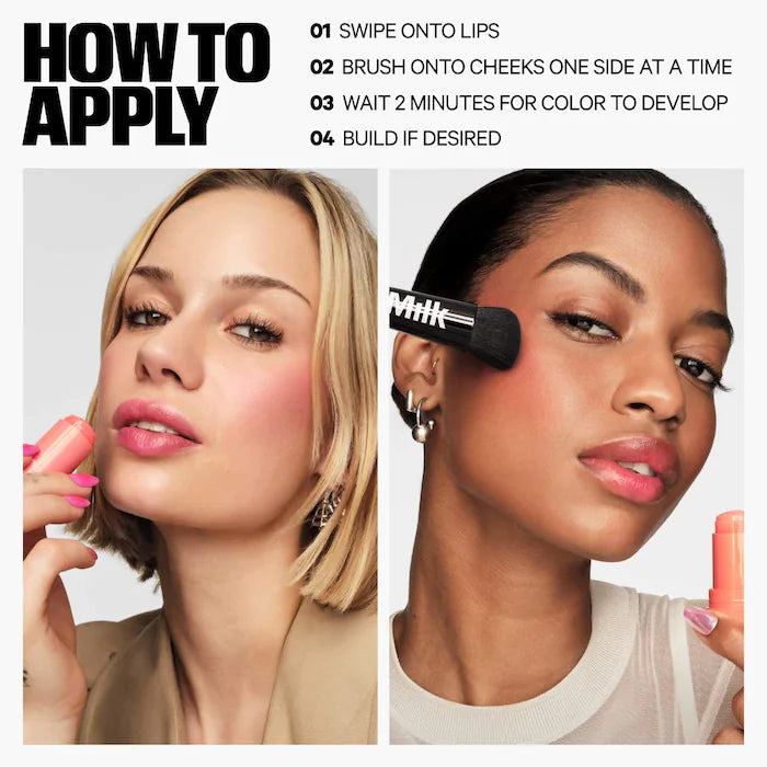 MILK MAKEUP, Cooling Water Jelly Tint Lip + Cheek Blush Stain