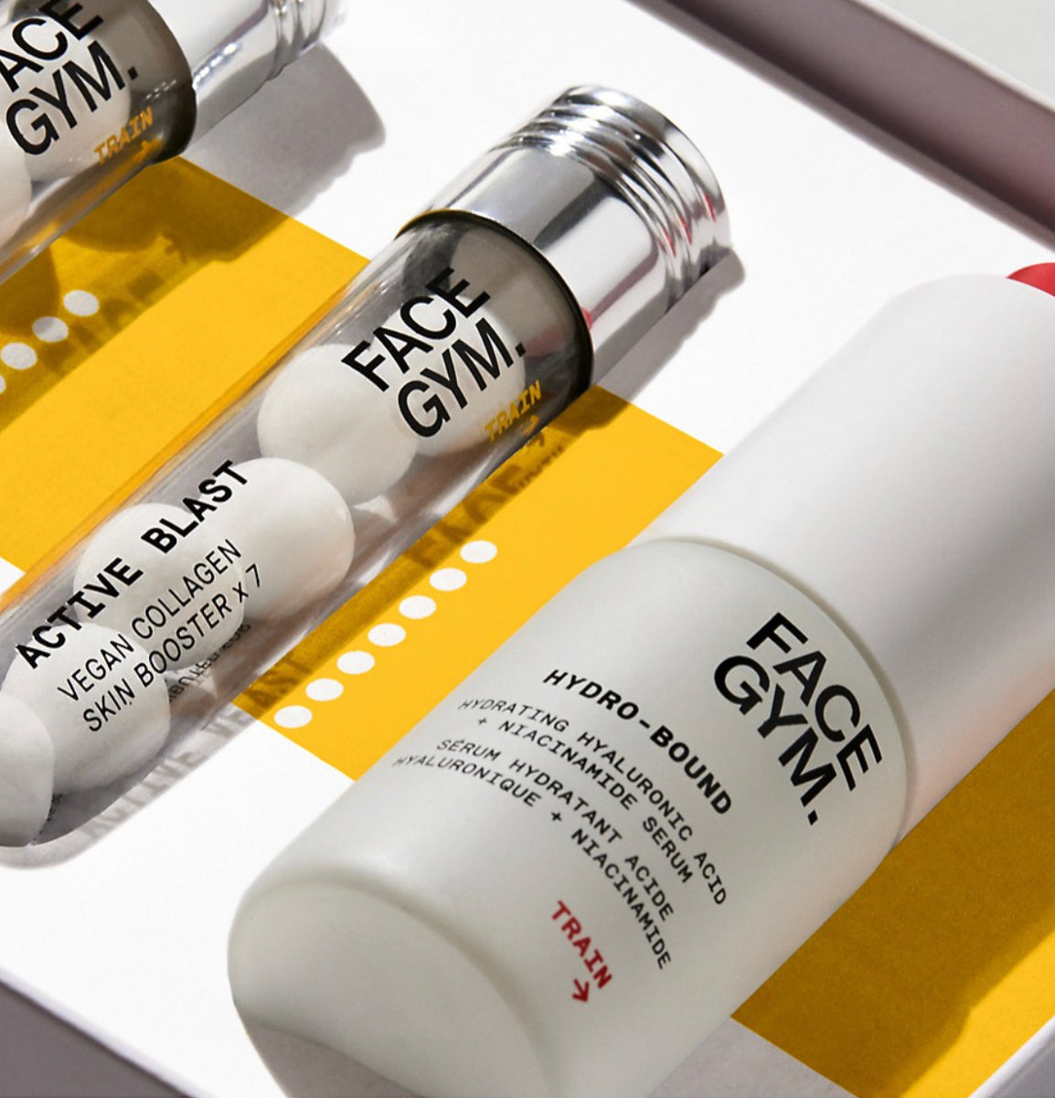 FaceGym, Active Blast Vegan Collagen 28-Day Hydro Bound-Serum 2-Piece Set
