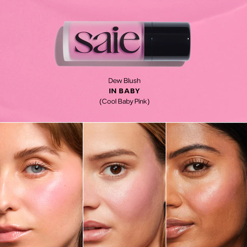 SAIE, SAIEGLOW STARTER KIT BLUSH, GLOSS AND GLOW