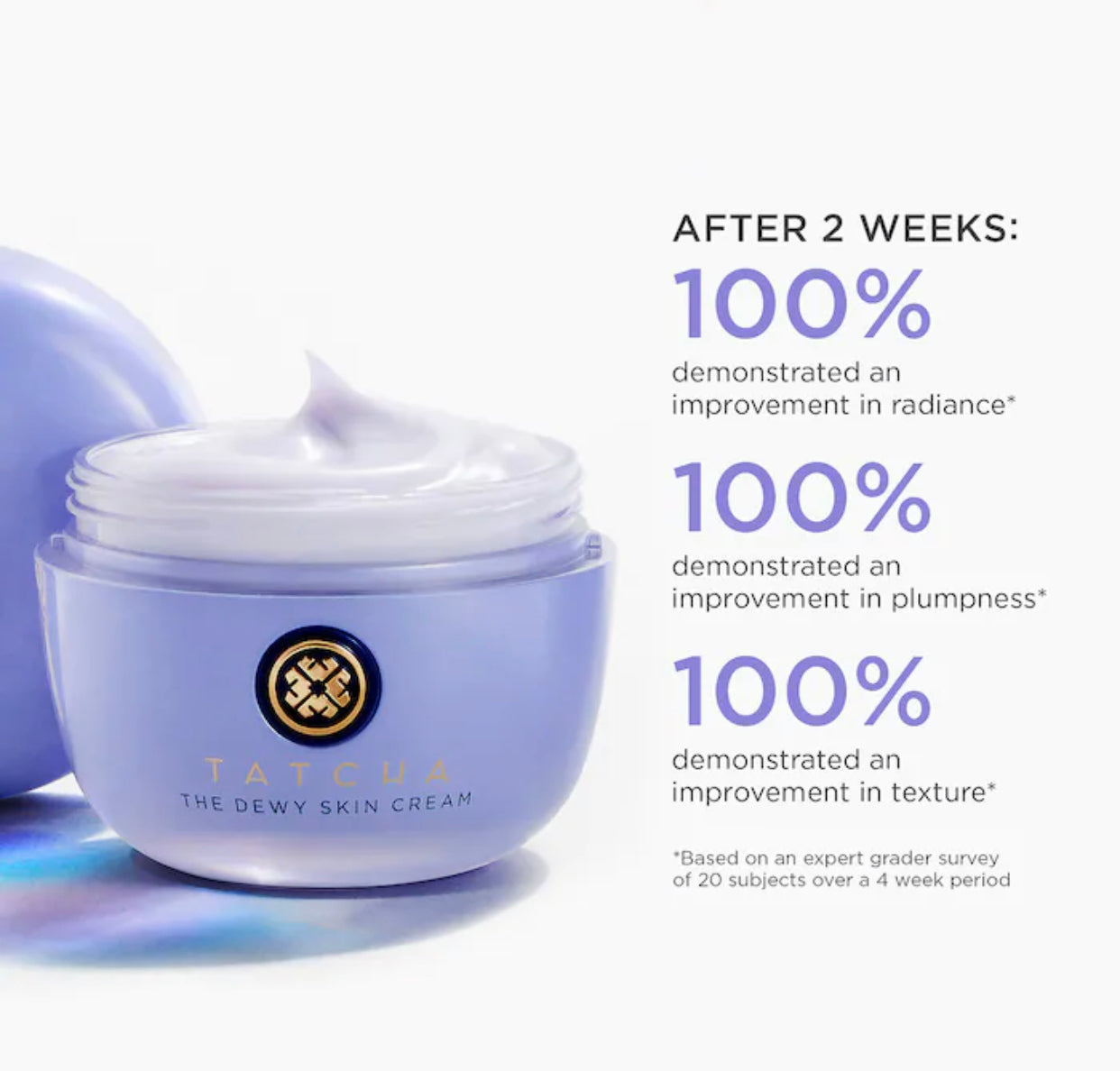 TATCHA, The Dewy Skin Cream Plumping & Hydrating Moisturizer