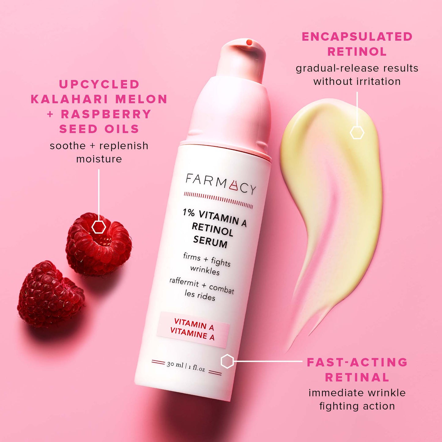 FARMACY, 1% VITAMIN A RETINOL SERUM