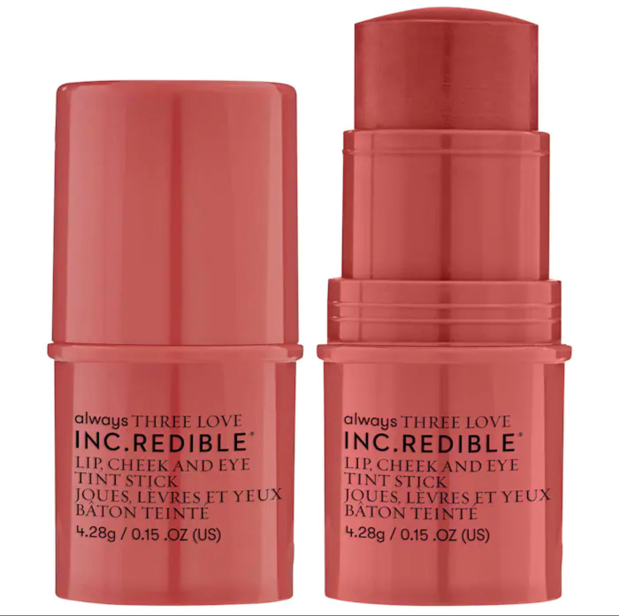 ROSE INC, THREE LOVE LIP, CHEEK AND EYE TINT STICK