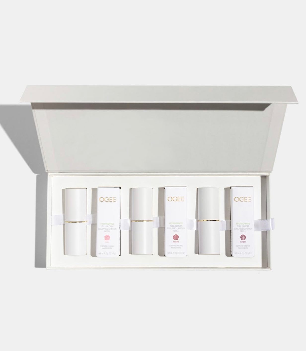 OGEE, FULL BLOOM SCULPTED LIPSTICK SETS