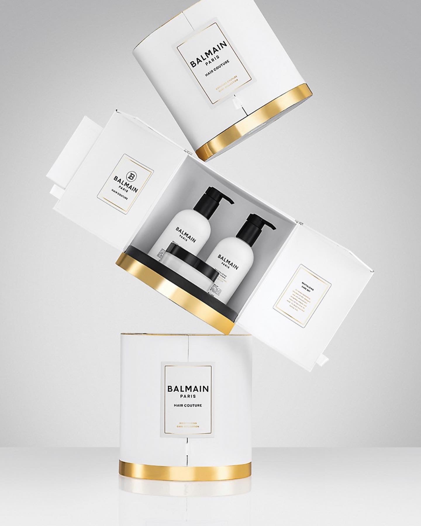 BALMAIN, LIMITED EDITION MOISTURIZING 3 pc HAIR CARE SET