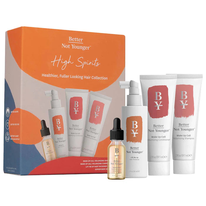 BETTER NOT YOUNGER, BNY HIGH SPIRITS HEALTHIER LOOKING HAIR KIT