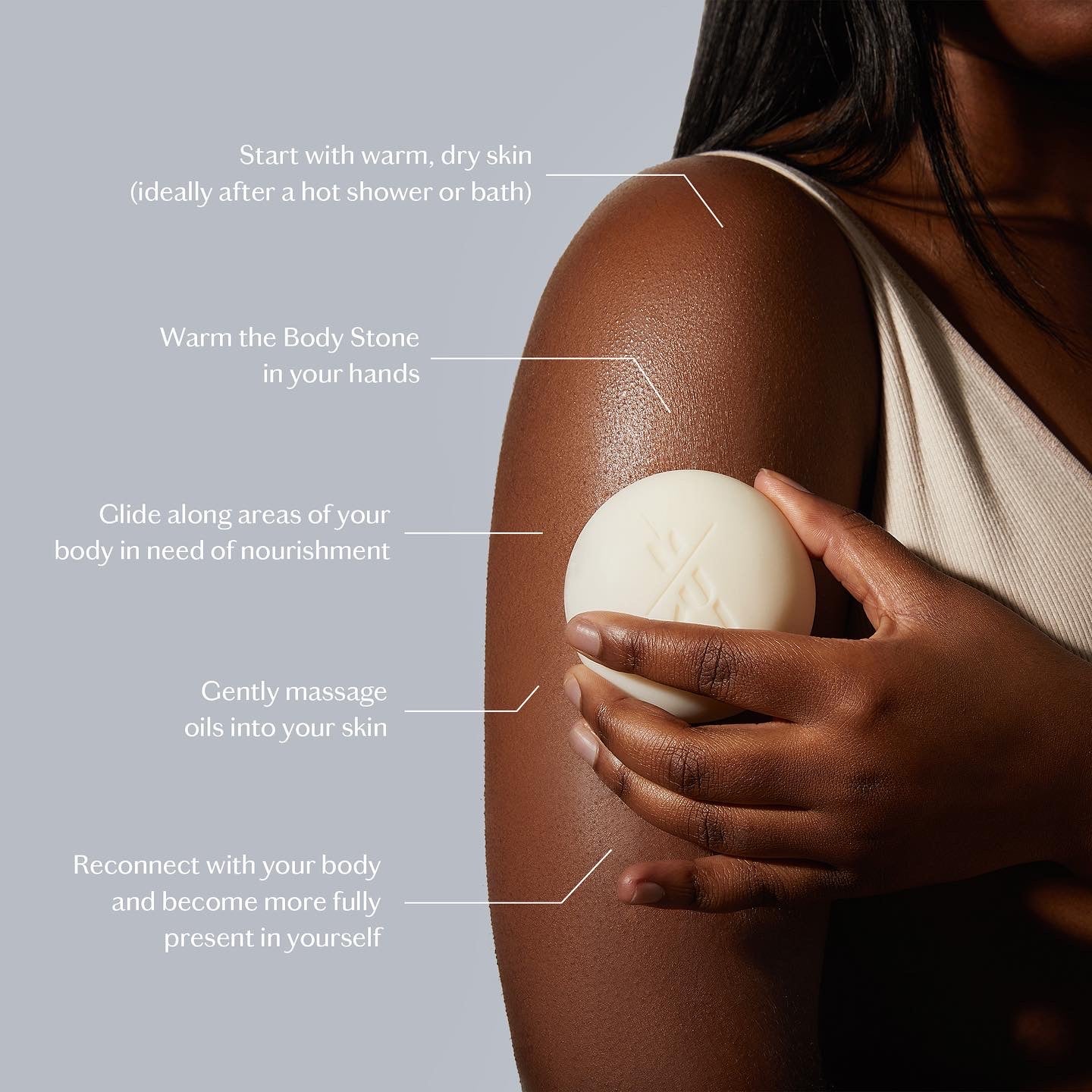 KATE MCLEOD, DAILY STONE SOLID BODY MOISTURIZER