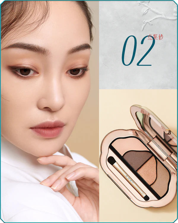 FLORASIS, Eastern Romance Eyeshadow Palette (Cloisonné Edition)