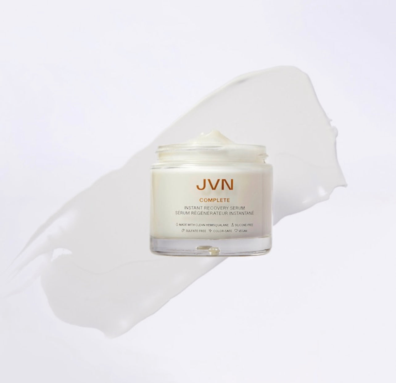JVN, COMPLETE INSTANT RECOVERY HEAT PROTECTANT LEAVE-IN SERUM
