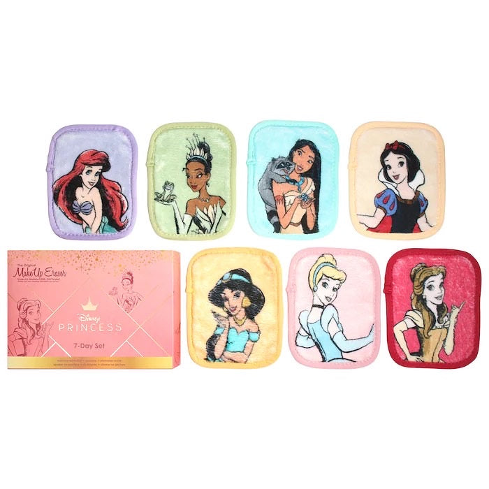 THE ORIGINAL MAKEUP ERASER, DISNEY PRINCESS 7 day SET