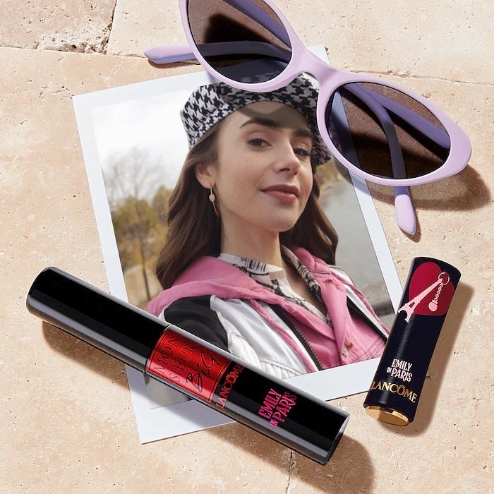 LANCOME, EMILY IN PARIS EYE & LIP MAKEUP SET