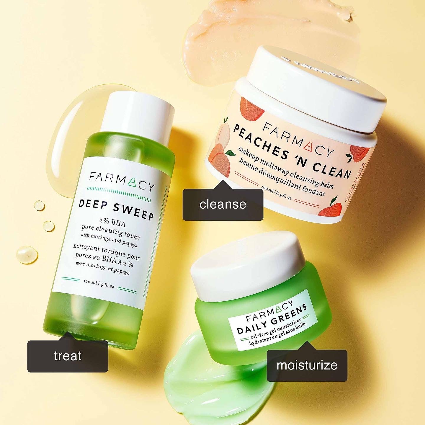 FARMACY, GREEN CLEAN MAKEUP REMOVING CLEANSING BALM