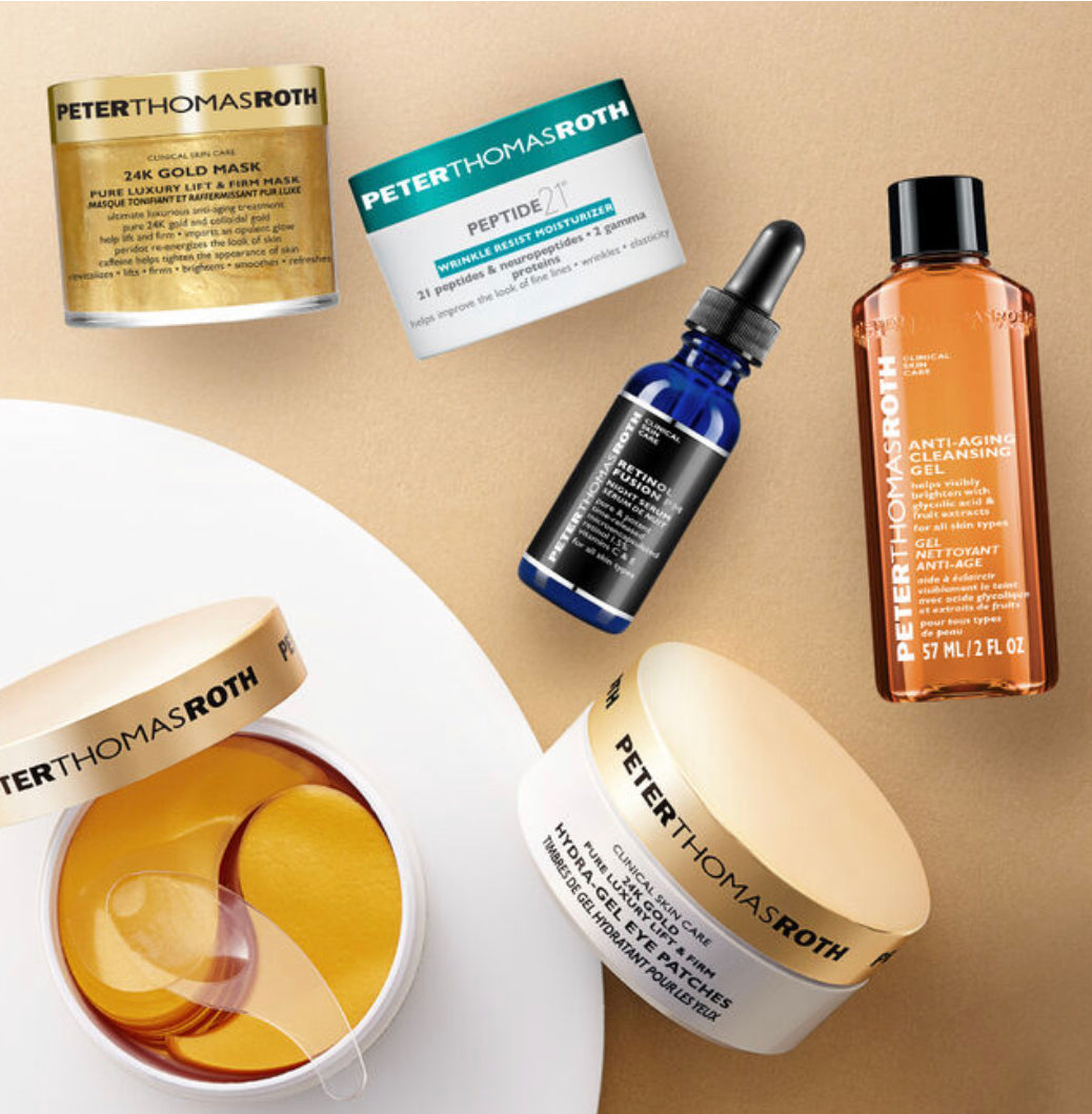PETER THOMAS ROTH, 24K GOLD ANTI AGING ROUTINE 5 PIECE KIT
