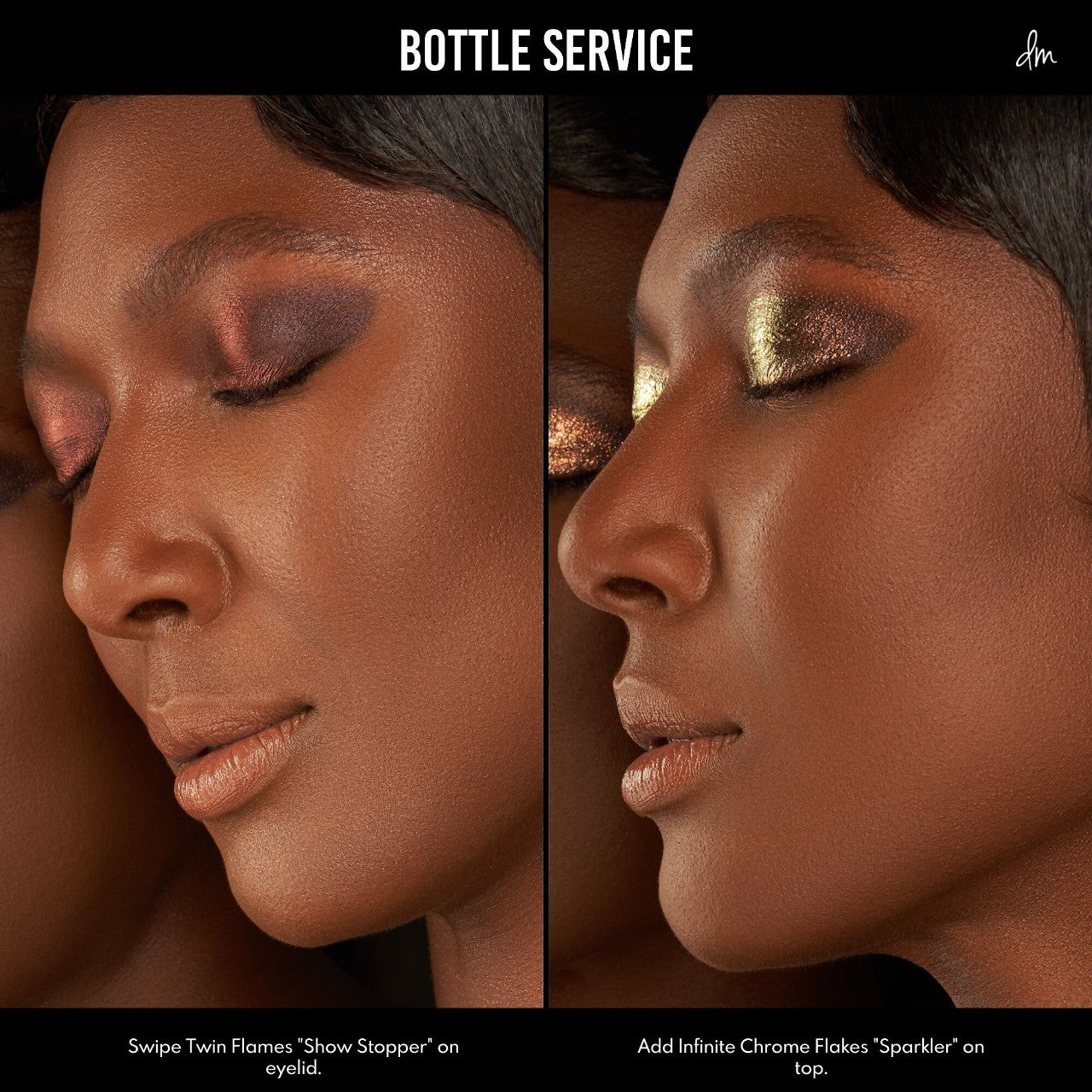 Danessa Myricks Beauty Infinite Chrome Holiday Kit - Eye & Face Multichrome Pigments