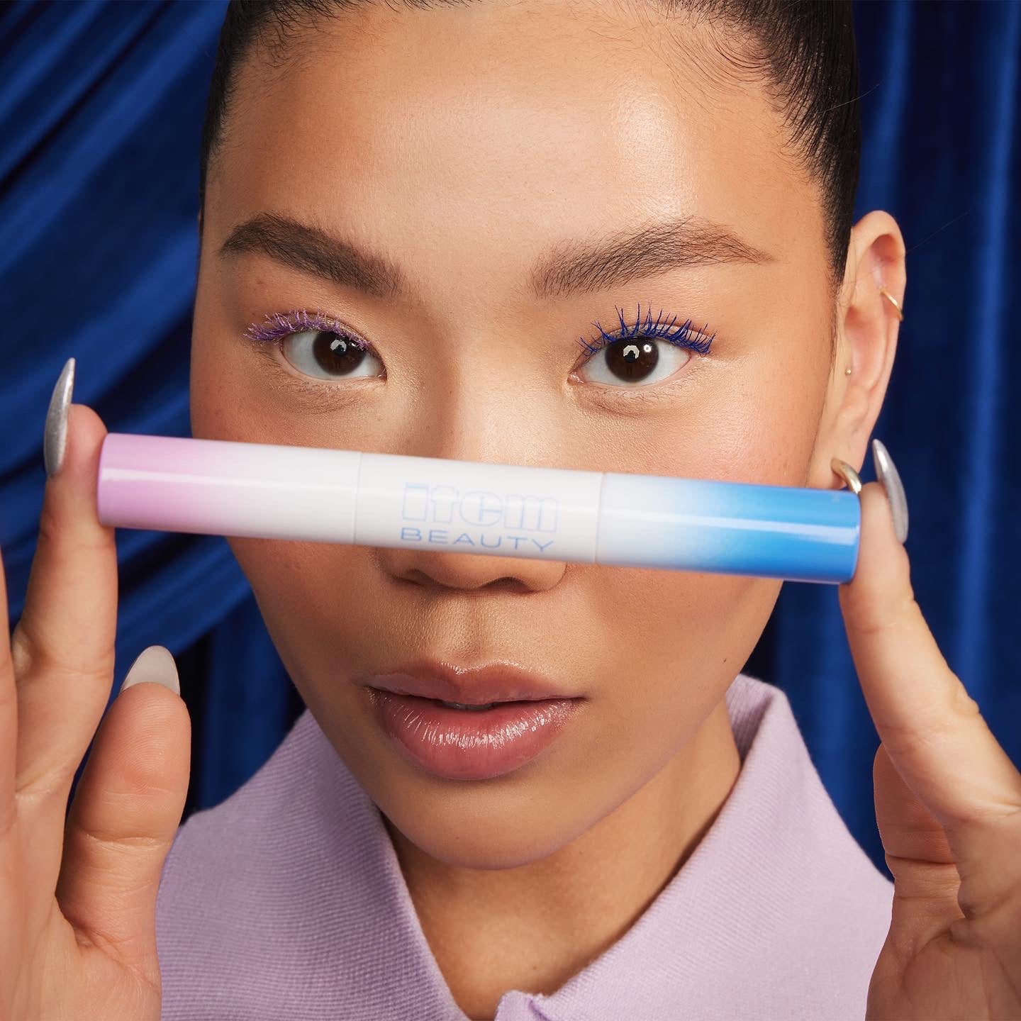 ITEM BEAUTY BY ADDISON RAE, BOOST JUICE DUAL ENDED LASH PRIMER & COLORED MASCARA