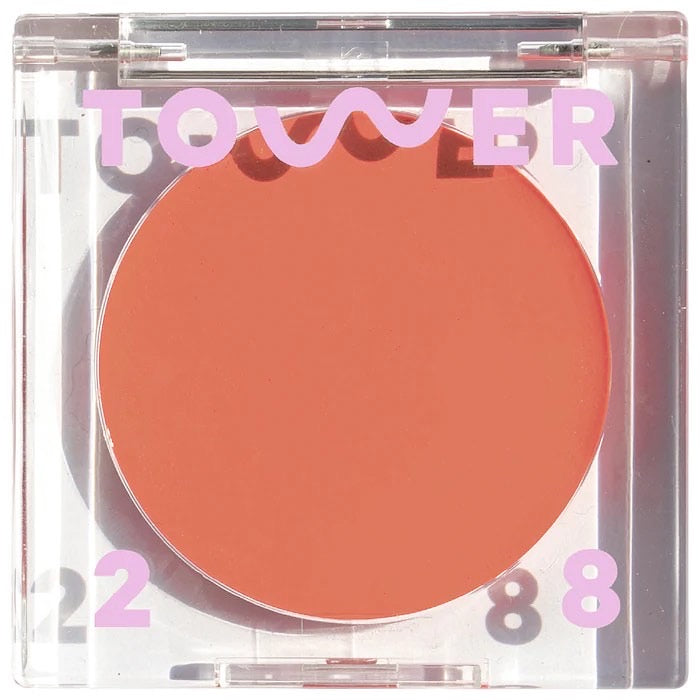 TOWER 28 BEAUTY, BEACHPLEASE LIP + CHEEK CREAM BLUSH