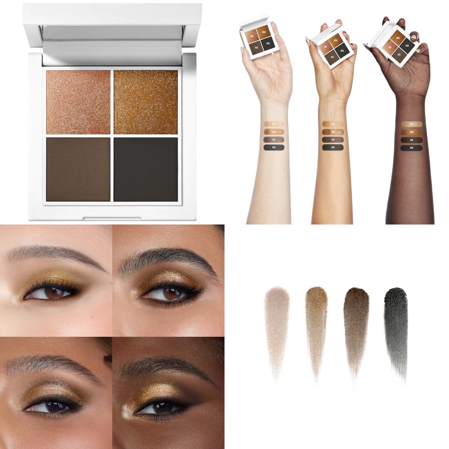 MAKEUP BY MARIO, NEW RELEASE!!! FOUR PLAY EVERYDAY EYESHADOW QUAD