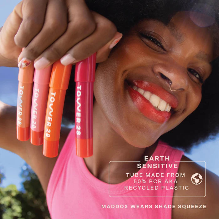 Tower 28 Beauty, JuiceBalm Vegan Tinted Lip Balm