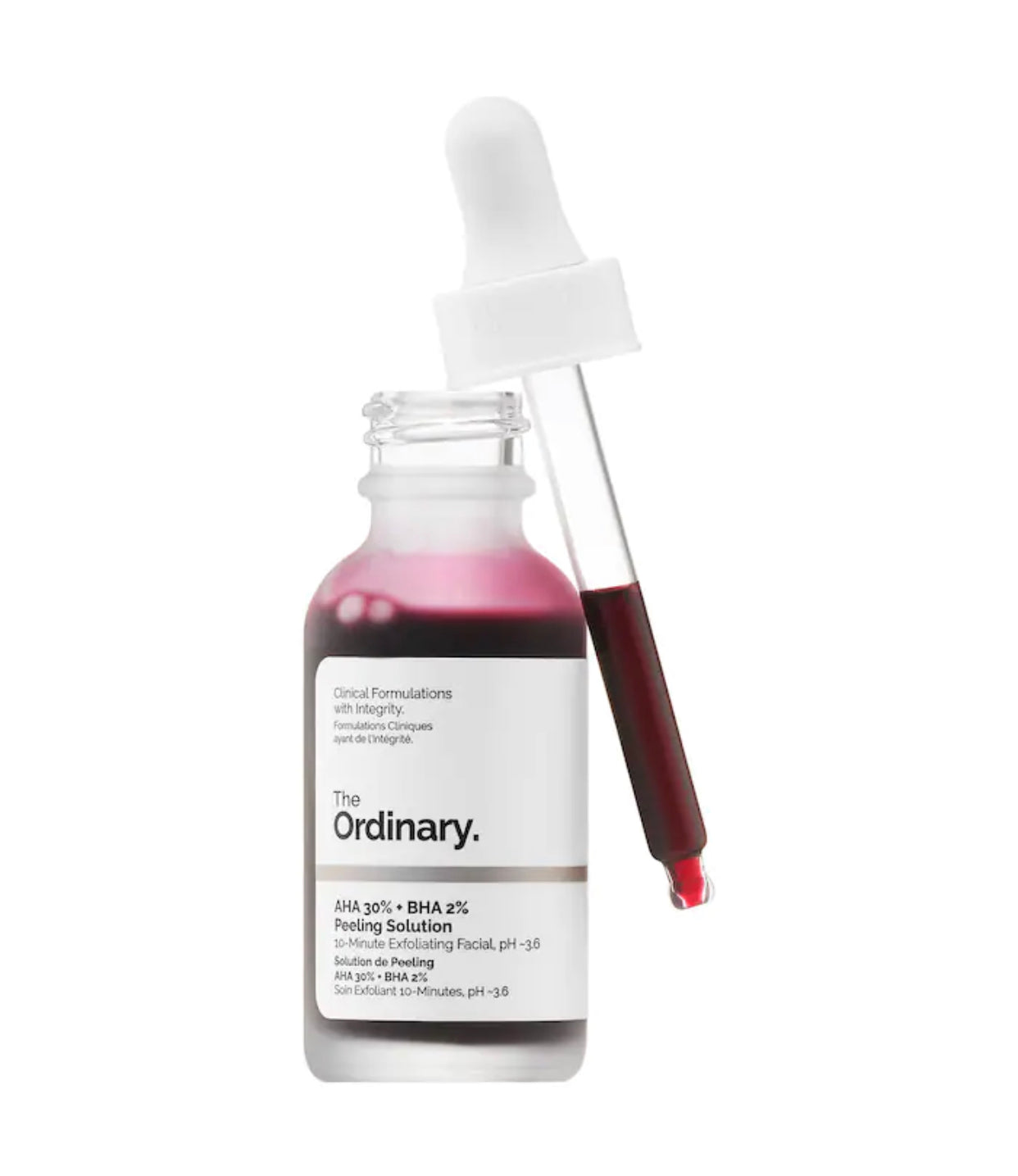 THE ORDINARY, AHA 30% + BHA 2% EXFOLIATING PEELING SOLUTION