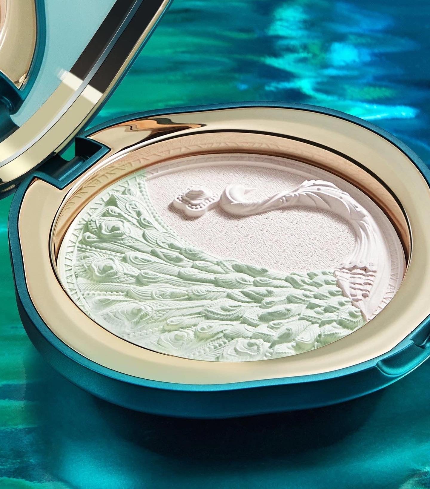 FLORASIS, FAIRY PEACH BLOSSOM PRESSED POWDER, IMPRESSION OF DAI