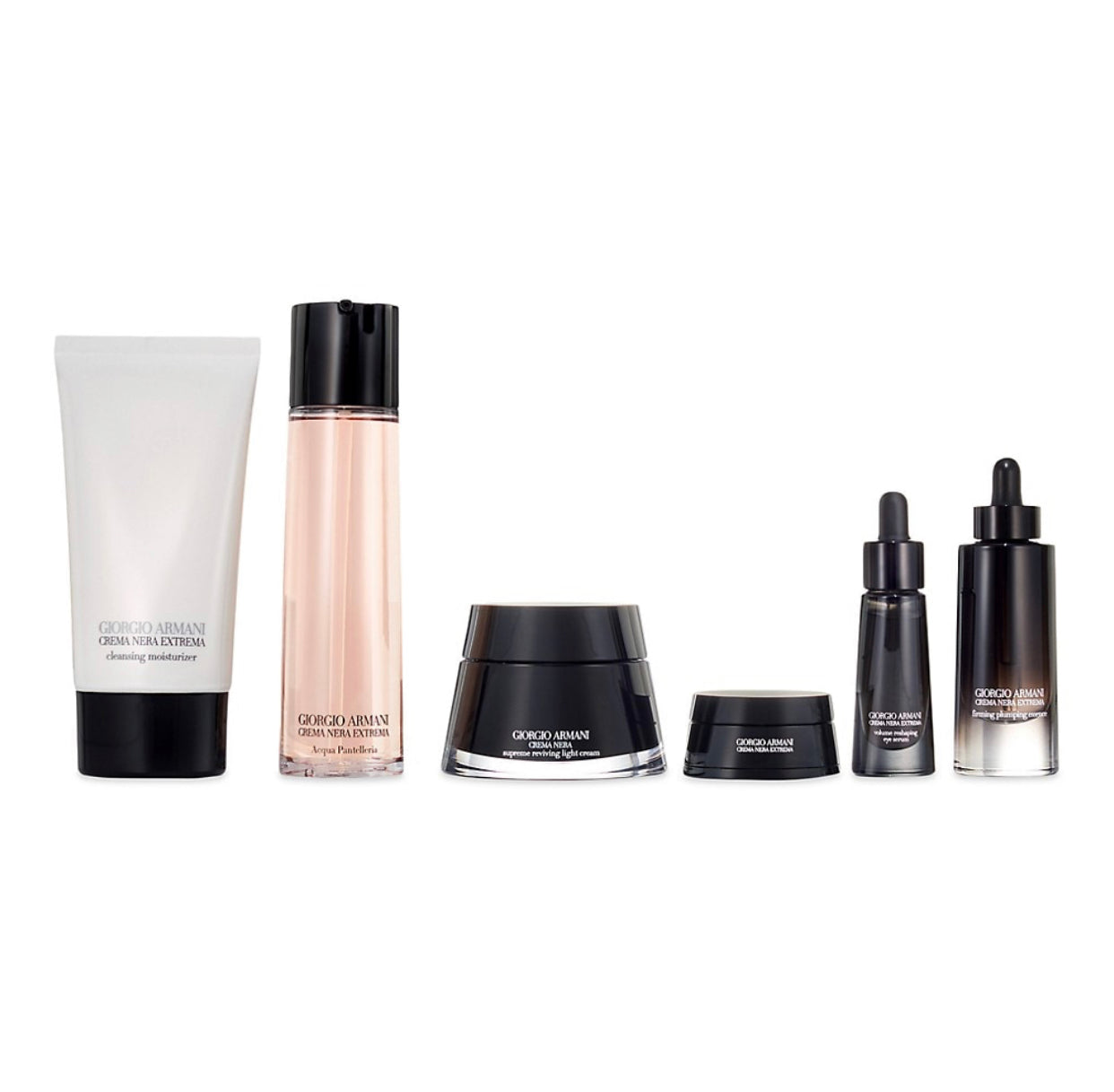 ARMANI BEAUTY, CREMA NERA SKINCARE 6 pc SET