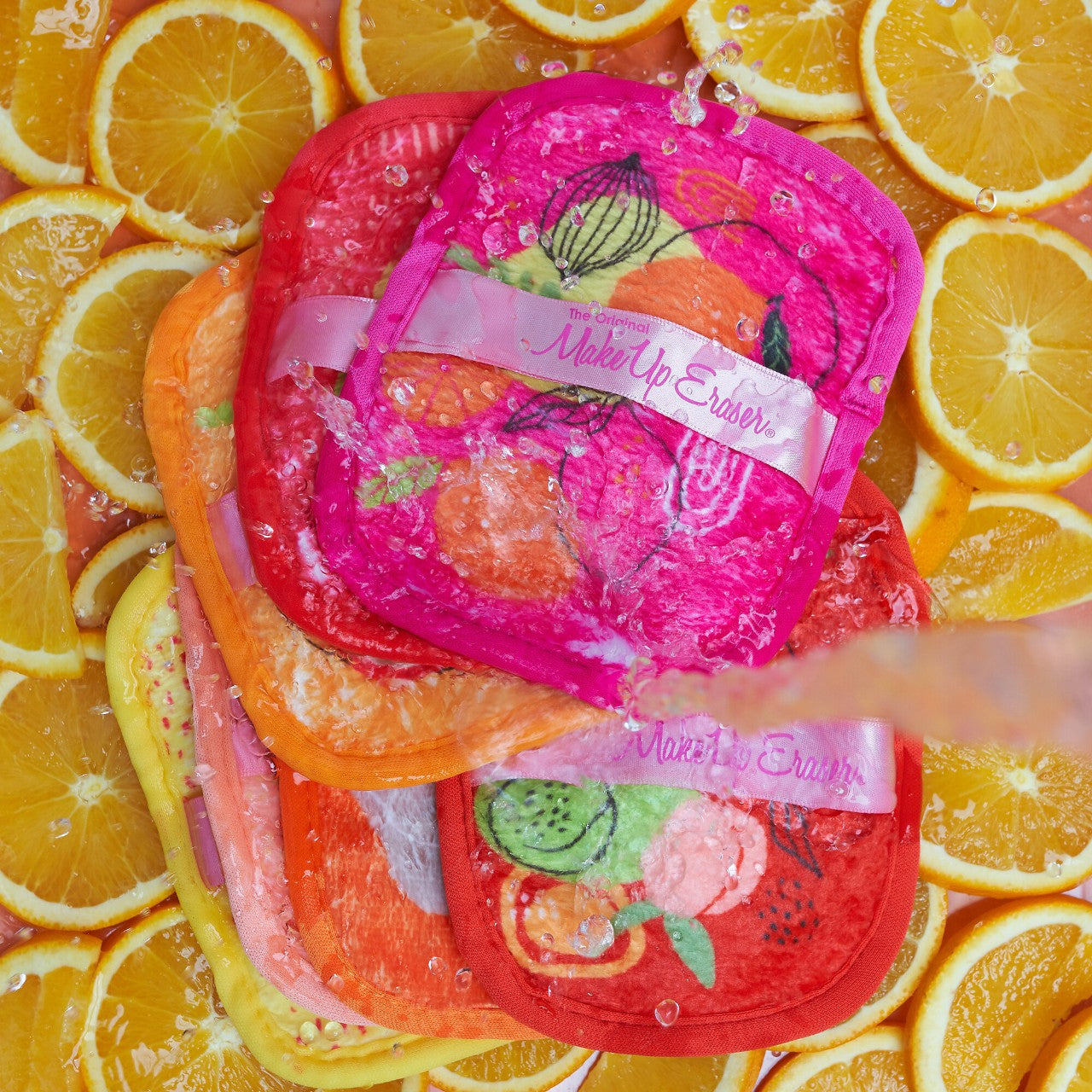 The Original makeup eraser, Juicy Optimism 7 Piece MakeUp Eraser Set