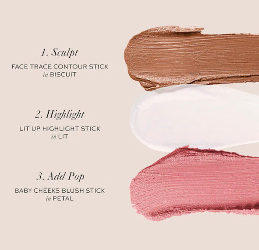 WESTMAN ATELIER, MINI LA PETIT CLEAN GLOW TRIO