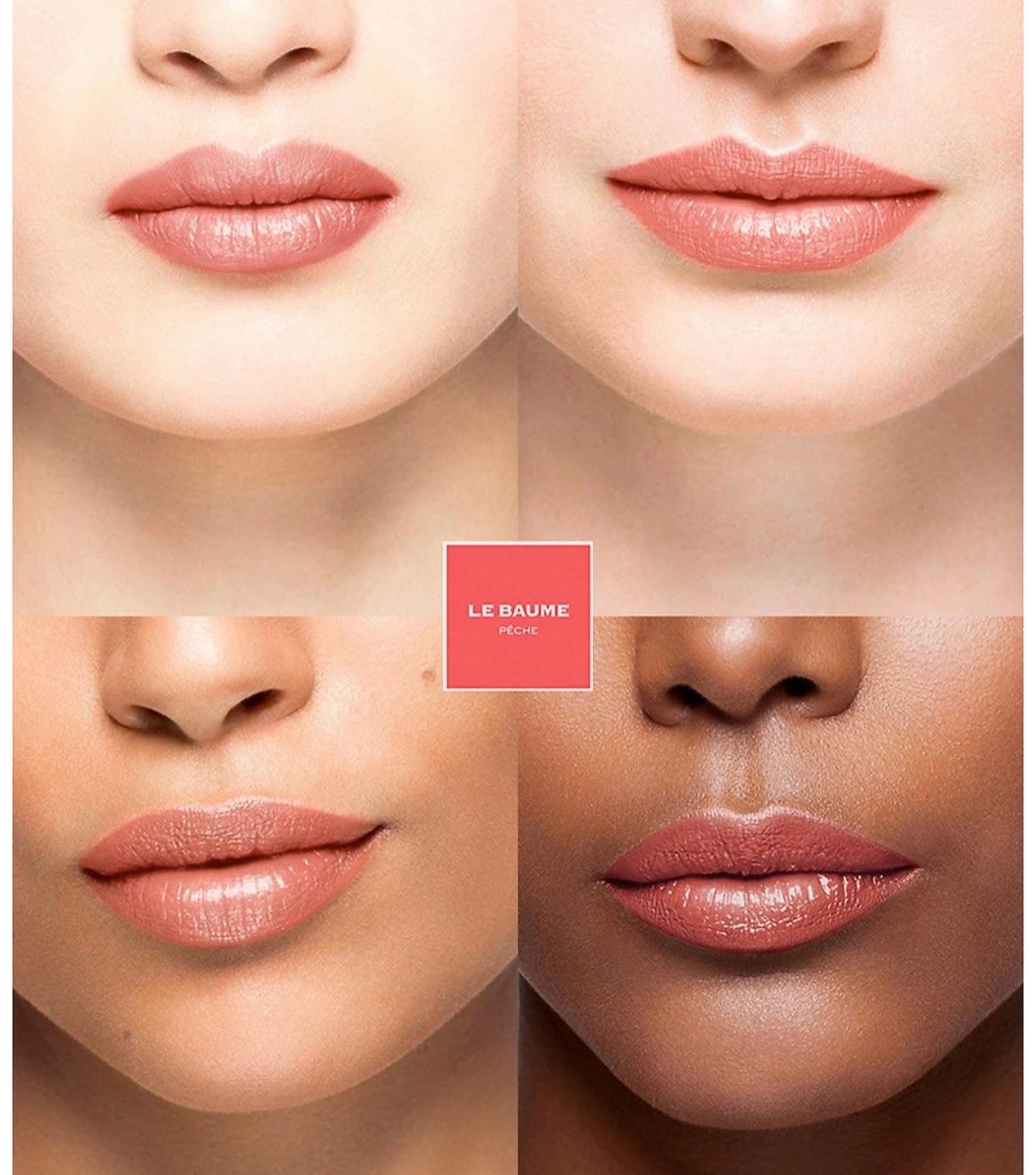 LA BOUCHE ROUGE, LOVE IN BLUE THE RADIANT PEACH BALM SET