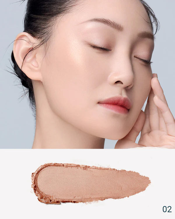 FLORASIS, Twin-Lotus Relief Luminous Glow Highlighter Lightweight & radiant