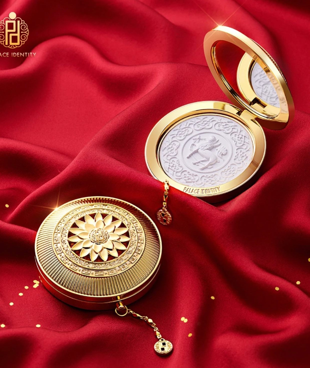 ZEESEA, PALACE IDENTITY HIPPOGRIFF TRANSPARENT COMPACT POWDER