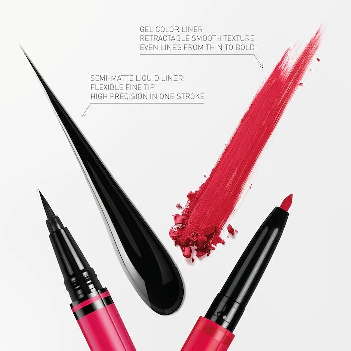 VALENTINO, TWIN LINER GEL AND LIQUID EYELINER