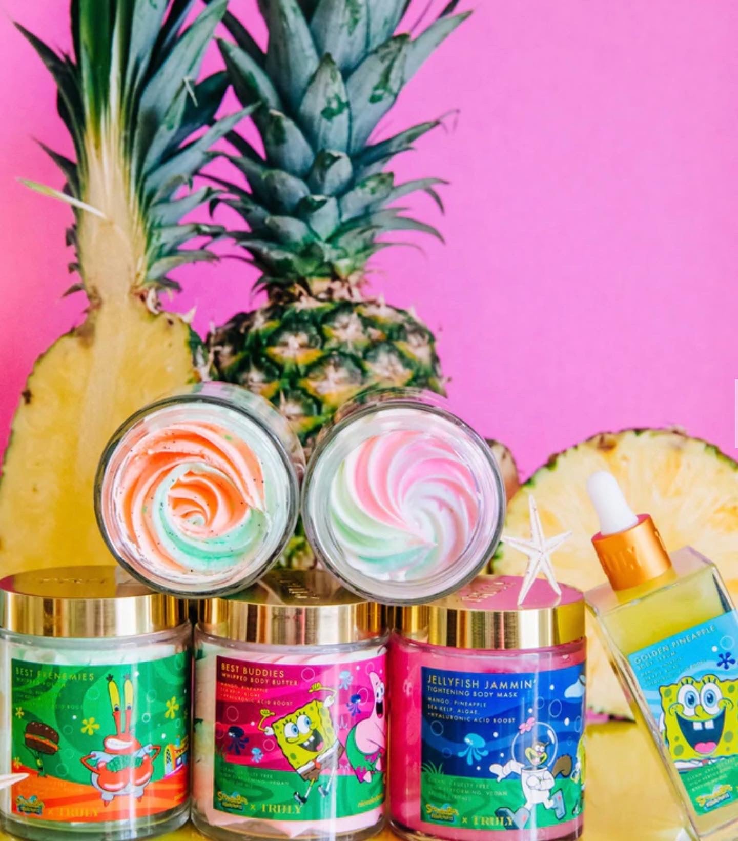 TRULY BEAUTY, HYDRATING SUMMER SET, SUMMERY SPONGEBOB INSPIRED SKIN CARE