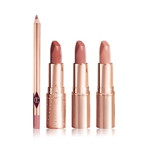 CHARLOTTE TILBURY, NUDE LIP ICONS KIT