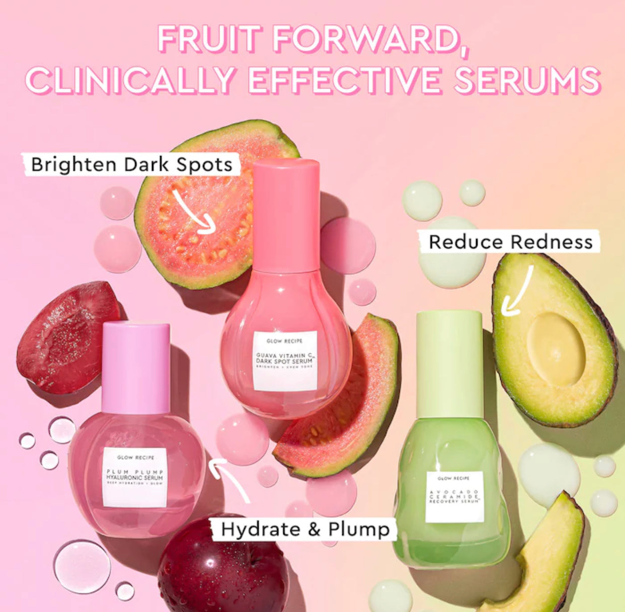 GLOW RECIPE, GUAVA VITAMIN C DARK SPOT TREATMENT SERUM