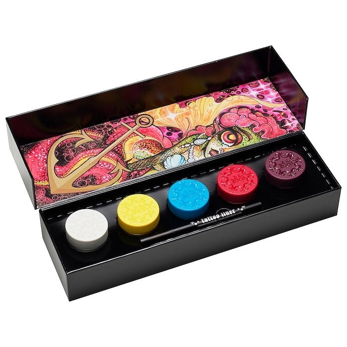 KVD BEAUTY, MYRIAM LUMPINI EYELINER AND POMADE WATERPROOF MAKEUP SET