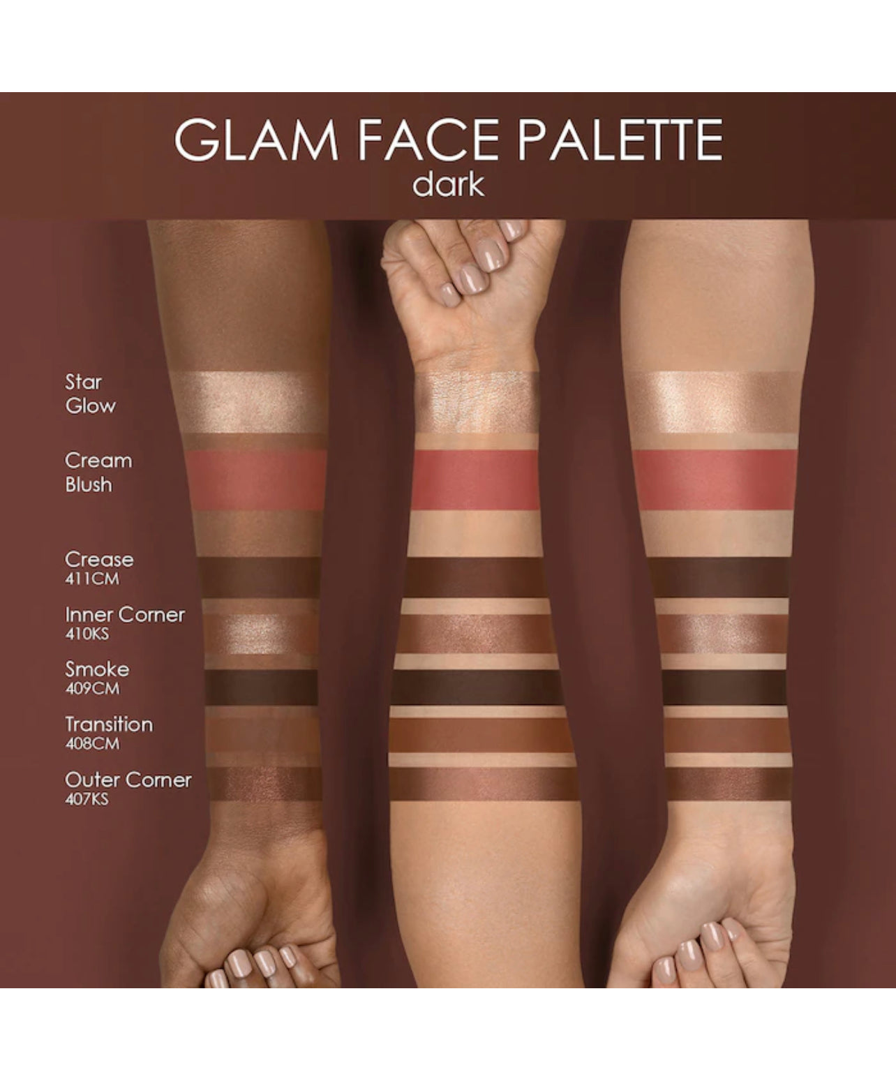 NATASHA DENONA GLAM FACE & EYE PALETTE